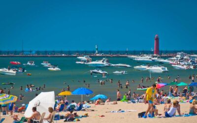 Grand Haven Michigan Coast Guard City Usa